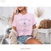 Pink Christmas Tree T Shirt Watercolor Coquette Aesthetic Blue Floral Toile Chinoiserie Grand Millennial Print For Unisex Homme