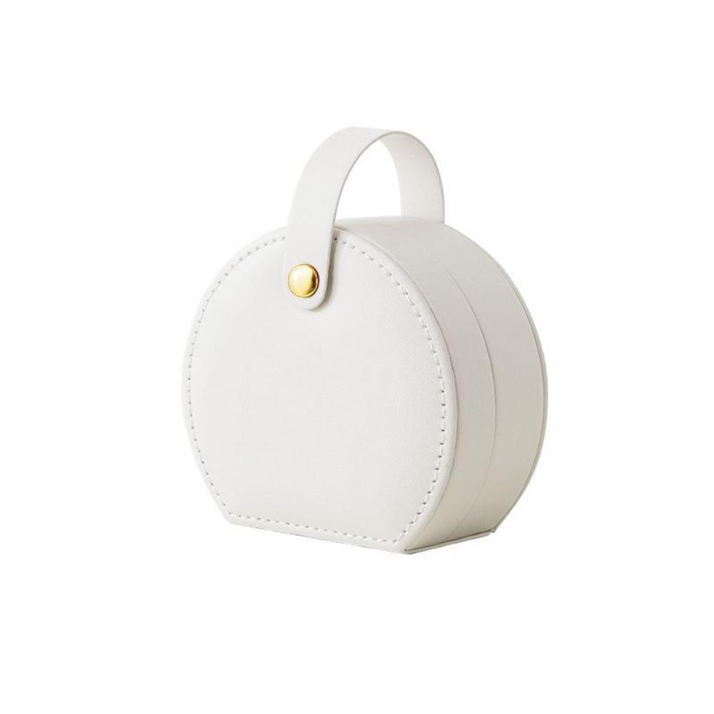 PU Leather PU Leather Jewelry Organizer Portable Jewelry Case Jewelry Storage Box Travel Use
