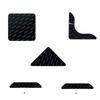 8Pcs Rug Tape Slip Proof Carpet Grippers for Floor and Tiles Area Rugs Reusable Double-Side Adhesive Rug Stickers