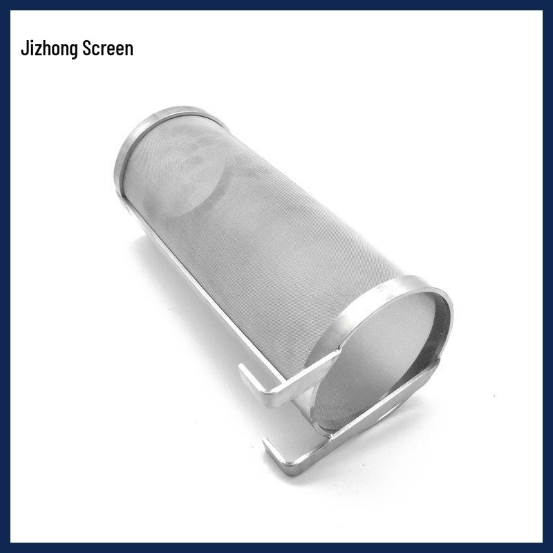6x14 Inch 304 Stainless Steel Filter Mesh Tube & 4x10 Inch Mesh Tube with Handle for Beer Filtering