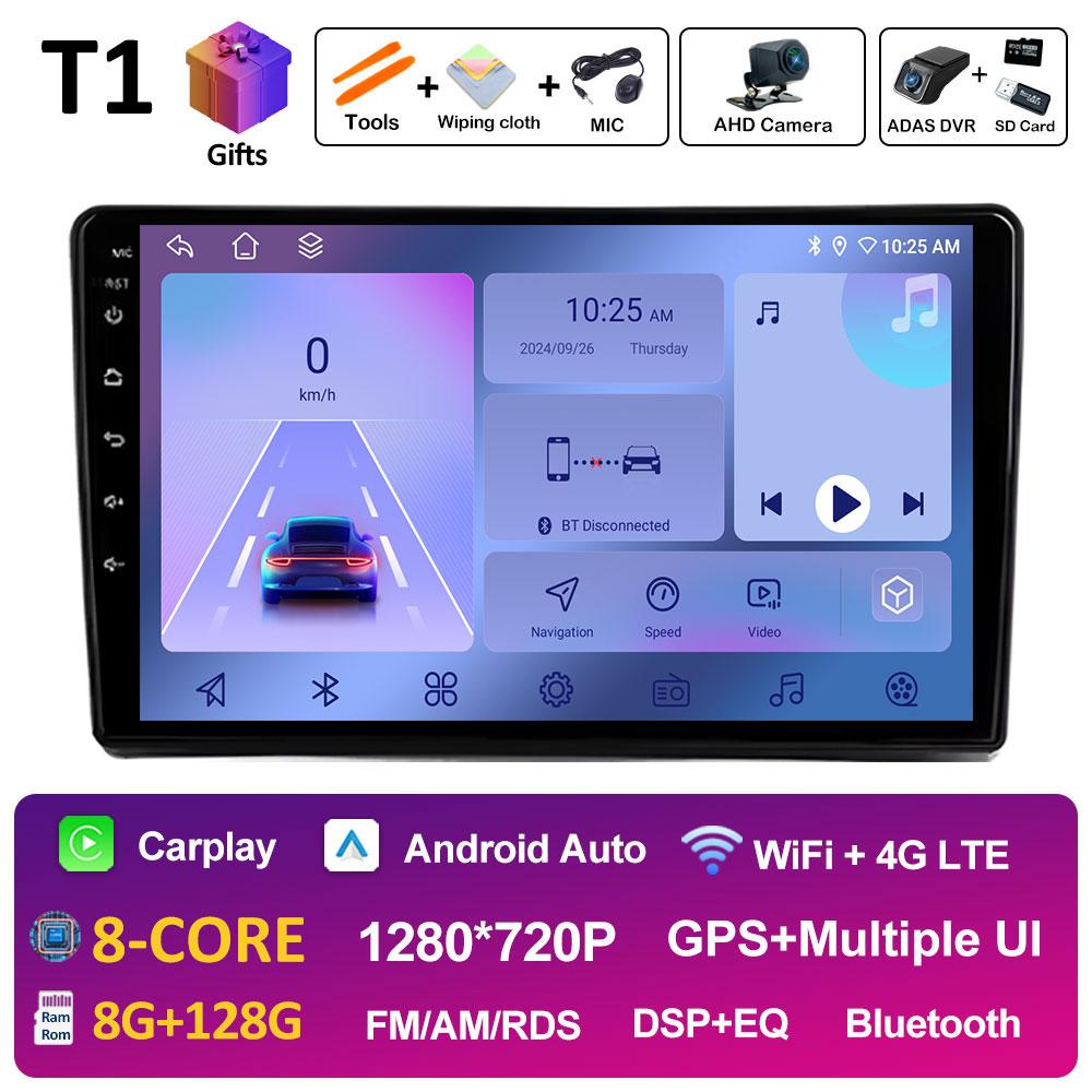 Navigation GPS 9 Inch For Opel Zafira B 2005 - 2014 For Opel Astra H 2004 2005 2006 2007 2008 - 2014 Android Auto Accessories 4G