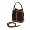 Daks Brown Barnet Dd Pattern Leather Combination Small Shoulder Bag Dcba2f868w3