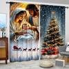 The Birth of Jesus - Printed curtains   Christmas decorations   bedroom and living room   Home decoration   Room decoration