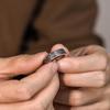 Bague en Argent Ajustable Yin Taifei Motif Dragon Kui: Style Chinois, Unisexe, Sensation Haut de Gamme