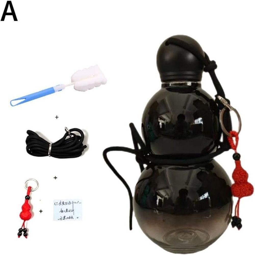 Chinese Retro-Inspired Wine Bottle 800ML Water Kettle Vintage Gourd Water Bottle  Boys Gift