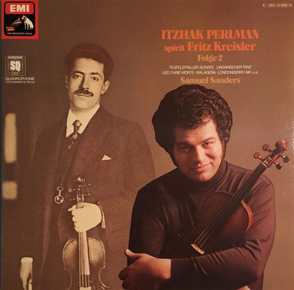

LP Record ITZHAK PERLMAN SPIELT FRITZ KREISLE Folge 2 1C06302888Q His Masters Vo Germany Classical Used