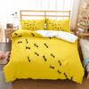 Ant Duvet Cover Set Lightweight Soft Polyester Comforter Cover for Kids Animals Lover Bedding Set with Pillowcase Quilt Cover