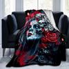 1pc Day of the Dead Blanket Soft and Warm Home Decor Gift for All Seasons Perfect for Couch, Living Room, Travel .K030