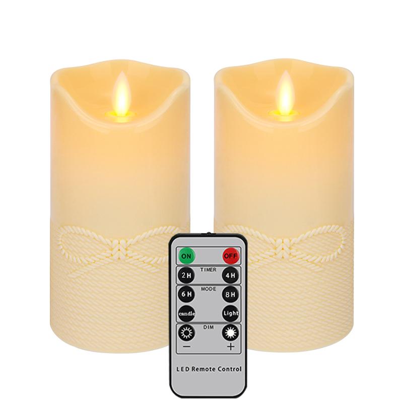 

Светодиодные свечи с мерцающим пламенем и таймером, свечи на батарейках, свечи, рождественские свечи, свадебные свечи, украшения для дома, 2 шт.