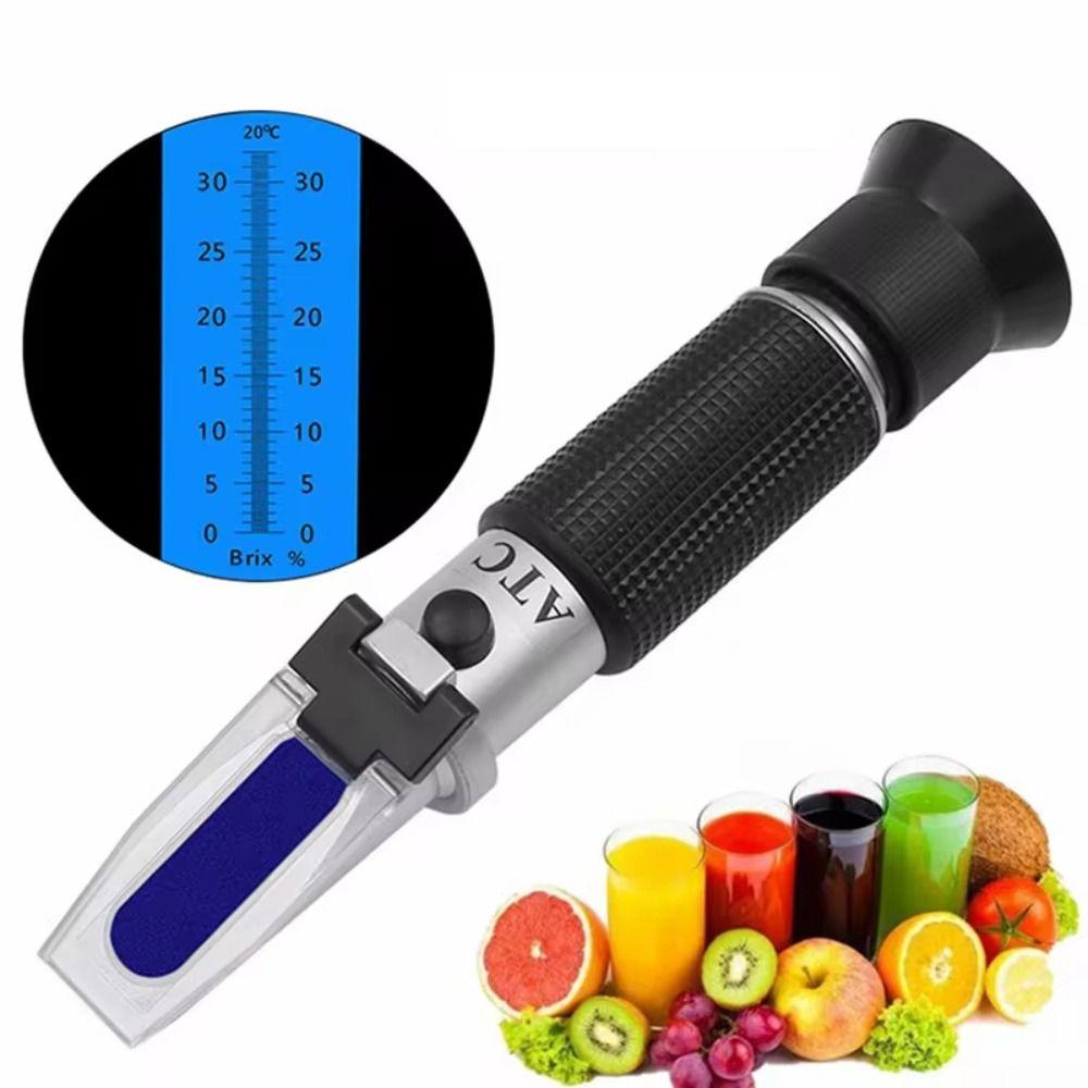 Handheld Brix Saccharimeter Tester Prism Refraction Sugar Concentration Tester  Household