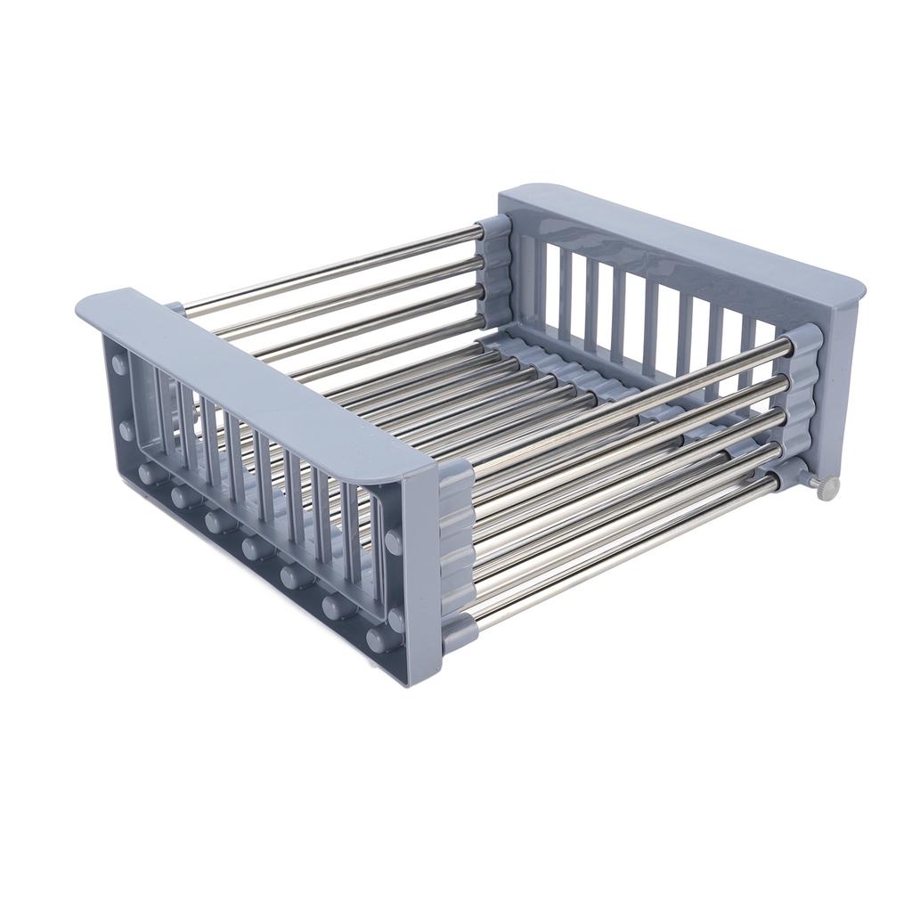 Over The Sink Strainer Basket Stainless Steel Multifunctional Easy To Clean Extendable Sink