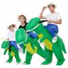 Aufblasbares Dinosaurier Kostüm Reit-Overall Cosplay Dino Lustige Kostüme für Mädchen Jungen Kinder und Erwachsene Purim Halloween