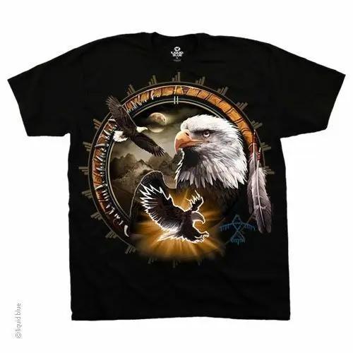 

Unique Design Southwestern Style Eagle Dreamcatcher TShirt Summer Cotton Short Sleeve ONeck Mens T Shirt New S3XL S