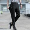 Calças masculinas de verão, calças casuais, soltas, elásticas, de secagem rápida, finas, esportivas, jogger, masculinas, plus size, calças de treino