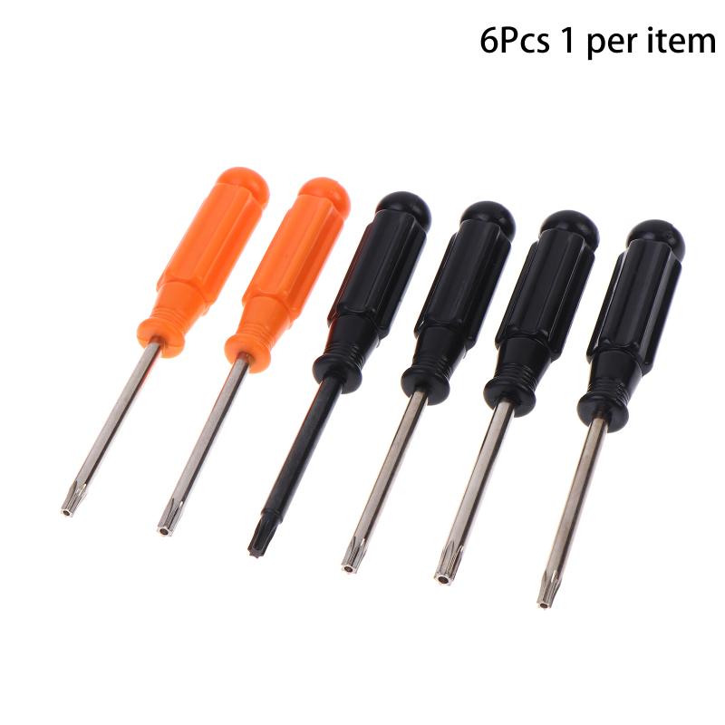 5Pcs Small Screwdriver For T15 For T20 For T25 For T30 For Torx Head Tamper Proof Security Screw Bolt Hole Screwdriver