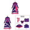 Shatia Overlord Cosplay Long Dress Retro Japanese Anime Costume For Cosplay Shows