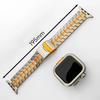Fodral + Titanarmband för Apple Watch 45mm 44mm Heltäckande Metallfodral Armband för Iwatch Serie 9 8 7 6 SE 5 Byt ut till delar