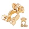 Battery Terminal 17‑18.5 Pure Brass for Car Truck Bolt Positive and Negatice Pole