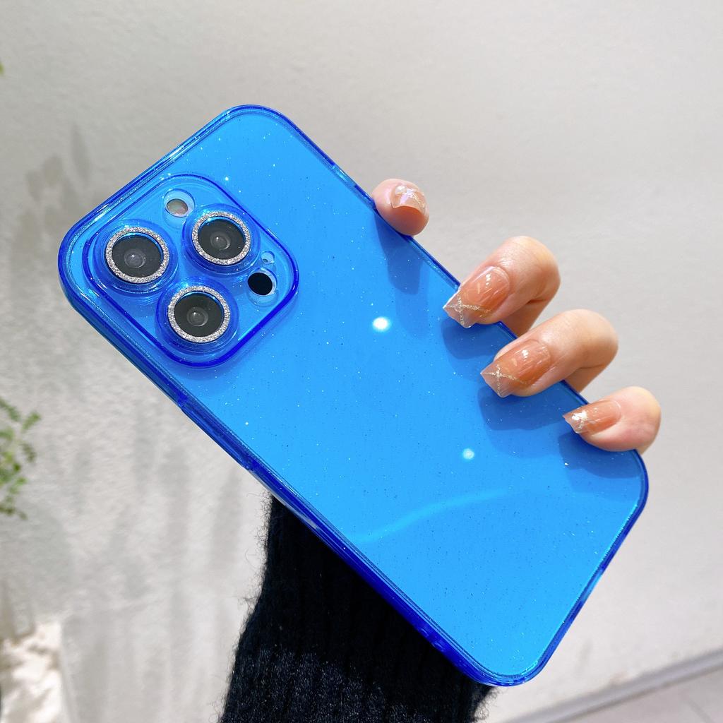 Applicable flash diamond glitter mobile phone case Apple 16PRO protective case iPhone15PROMAX goggles mobile phone case 14P