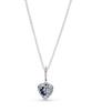 Pandora Sparkling Blue Moon & Star Heart Necklace_399232C01
