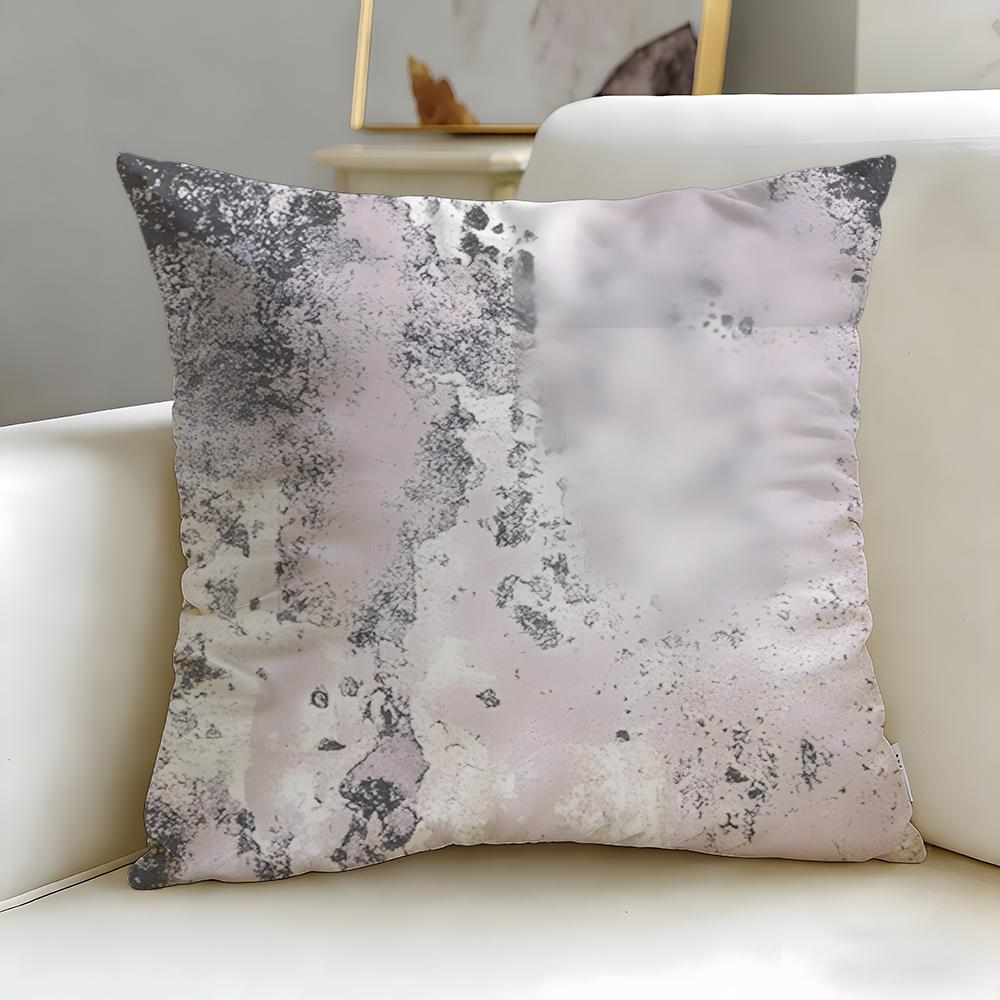Flowers and plants Cushion Cover Soft  EasyWash Pillow Case  Versatile for Couch Bed Travel and Office