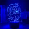 Love Chunibyo Other Delusions Anime LED Night Light Rikka Takanashi Colors Changing Touch Remote Bedside Lamp