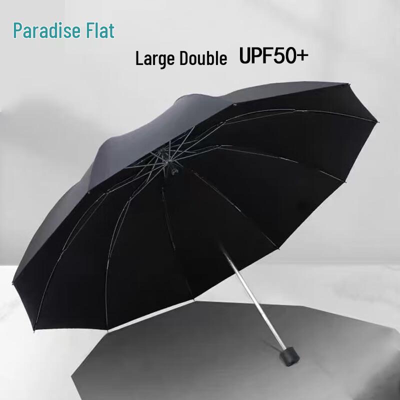 Paradise Umbrella 33724E Upgraded Three-Fold Sun & Rain Umbrella