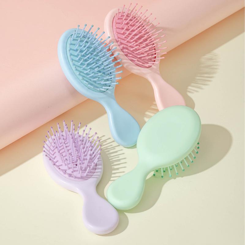 Cute Mini Girls Hair Brush Comb Portable Detangler Massage Styling Tool for Women
