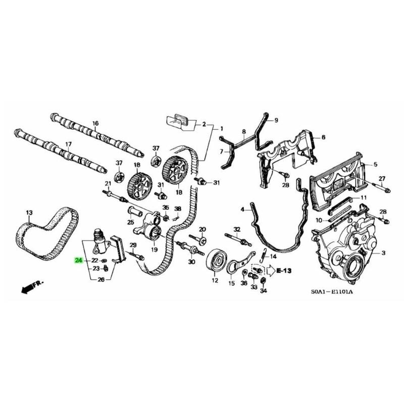 Hydraulic Tensioner Providing Precise Tension Control for Optimally Timing Belt Performances Enhancing Engine Stability and Efficiency in Various