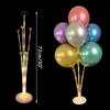 7/11Tubes Balloons Stand Holder Column Confetti Balloons Happy Birthday Air Ballon Kids Baby Shower Wedding Party Decorations