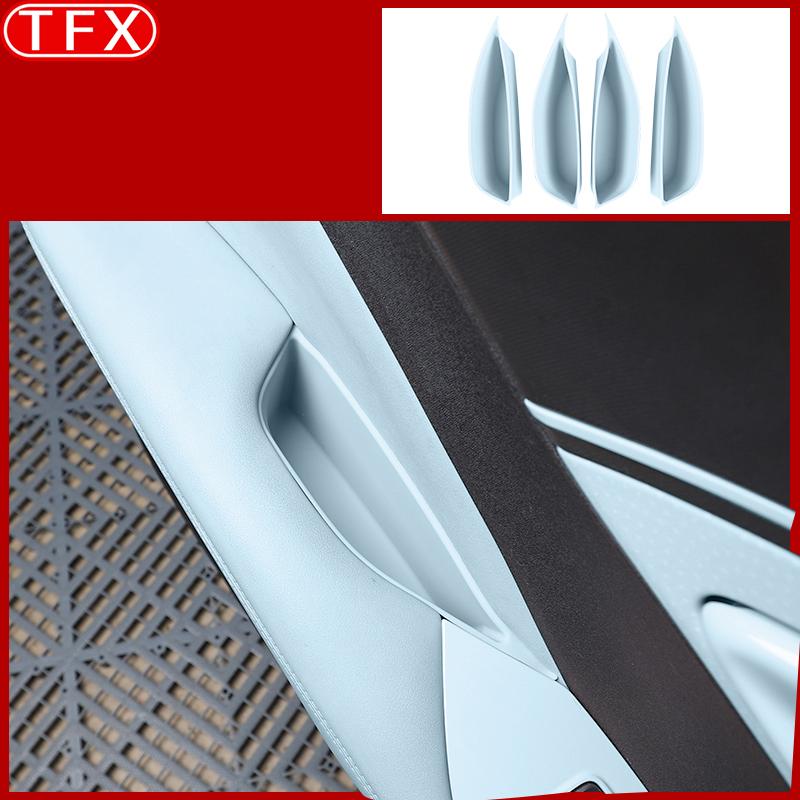 For BYD Seagull Dolphin Mini Car Styling Door Storage Silicone Pad Interior Special Items Storage Box Storage Bag Accessories