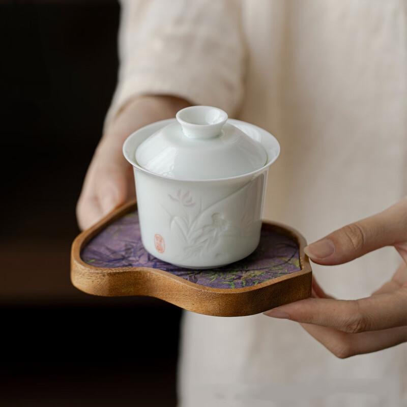 Shangqi Walnut Gourd Small Dry Tea Tray Set