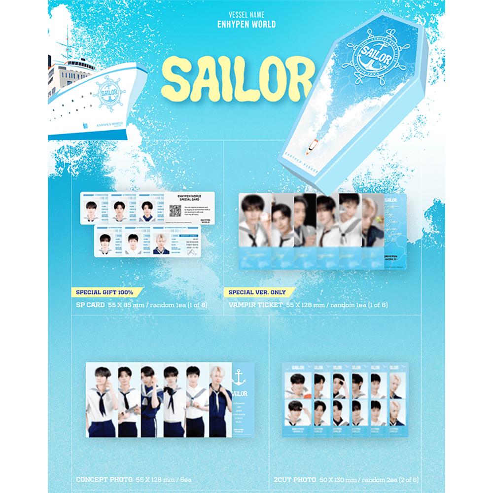 ENHYPEN [ENHYPEN WELT Couponkarten-Kollektion] SAILOR SPECIAL Version