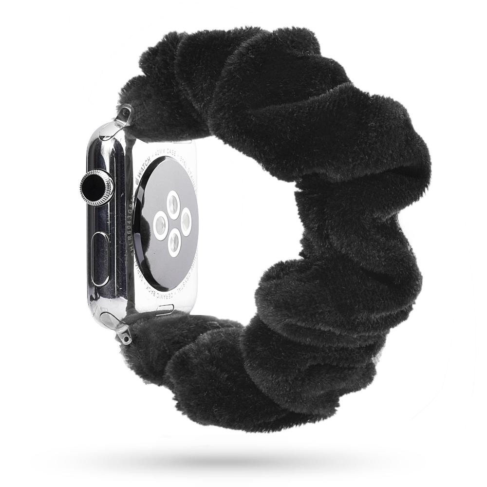 Scrunchie Strap for apple watch band 44mm 40mm 45mm 41mm 38mm 42mm 49mm correa bracelet iwatch series 4 5 6 3 SE 7 8 9 ultra 2