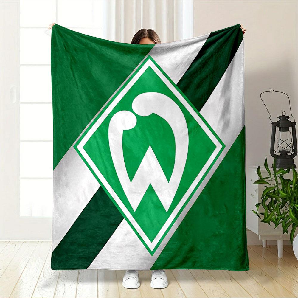 Green Diamond Emblem Blanket for All Seasons Blanket Lunch Break Throw Gift