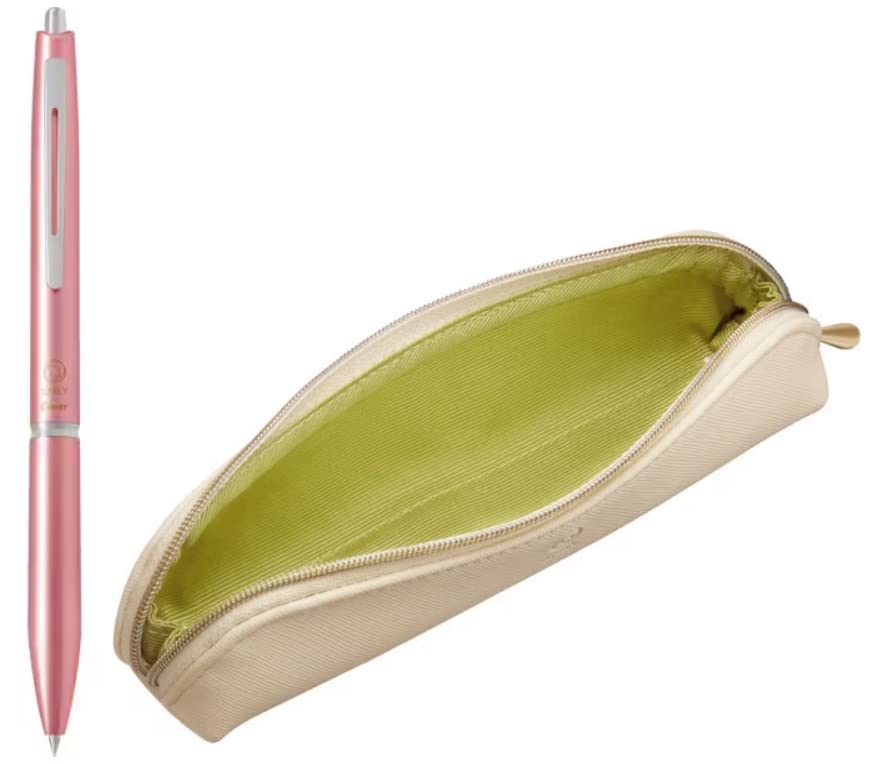 

PILOT Illy Excel Pen & Pen Case Set Yellow-Based Pink