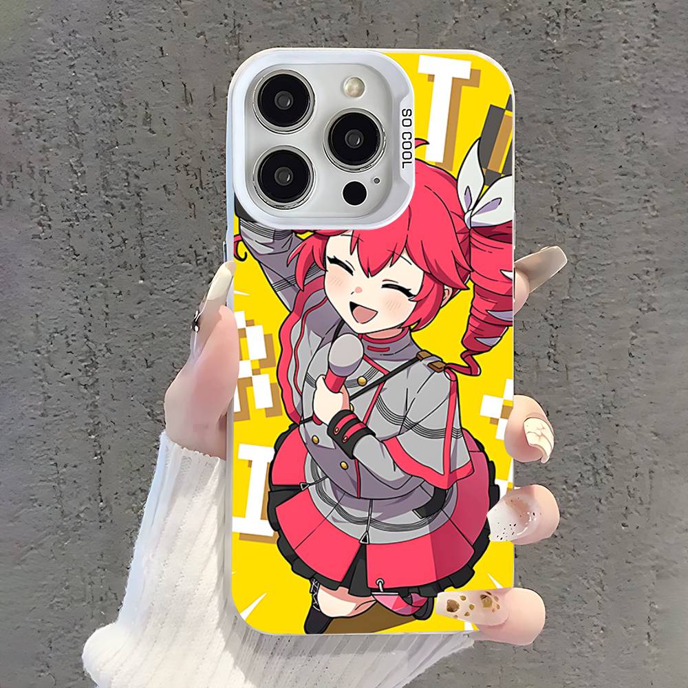 

Fukouna Girl K-Kasane T-Teto Phone Case For iPhone 17,16,13,12,11,15,14,Pro,Max,Plus,SE4,Air,Mini White IMD Matte iPhone16PRO