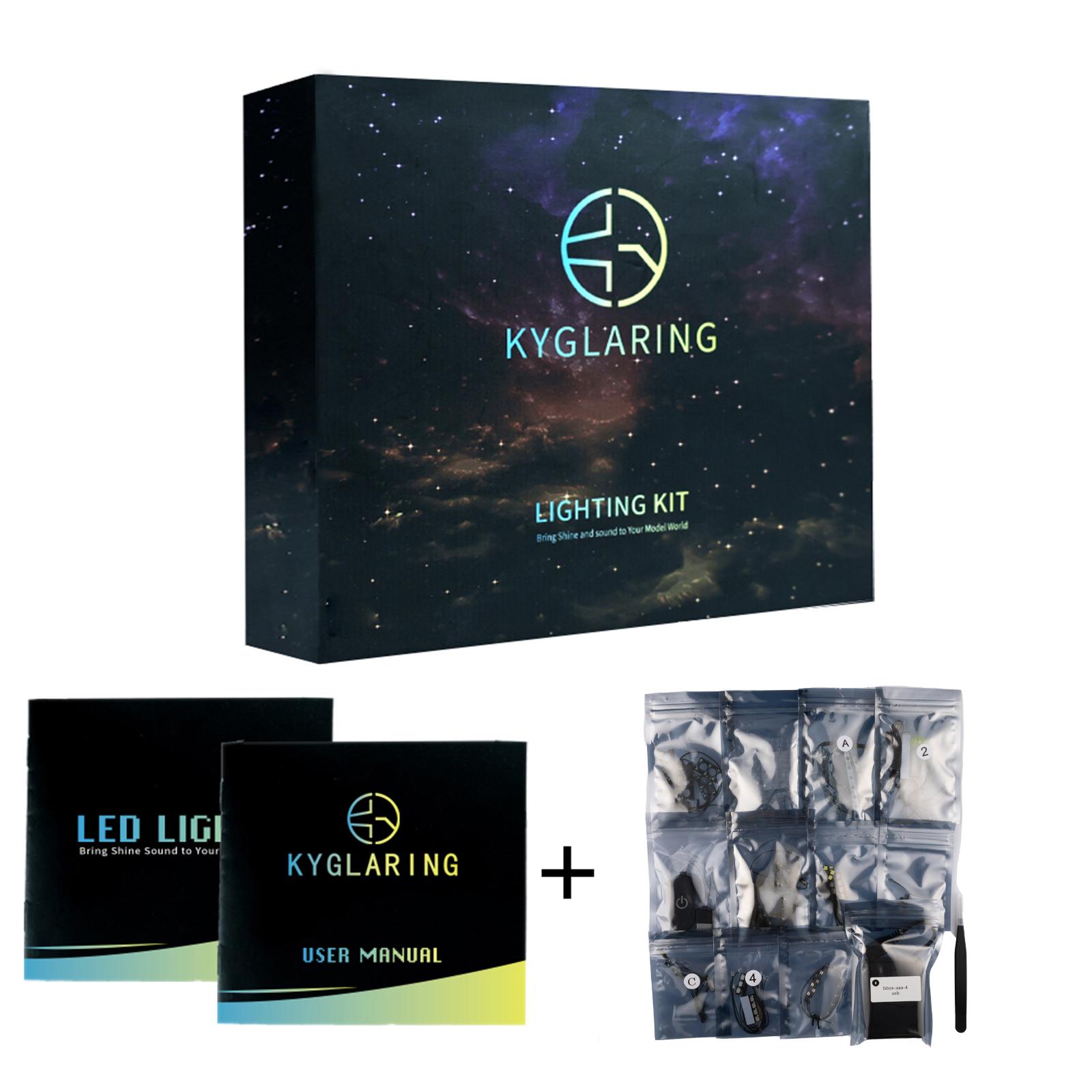 LED Light Kit suitable for Star Trek: U.S.S. Enterprise NCC-1701-D 10356 Building Blocks Not Include Lego Building Touch Version