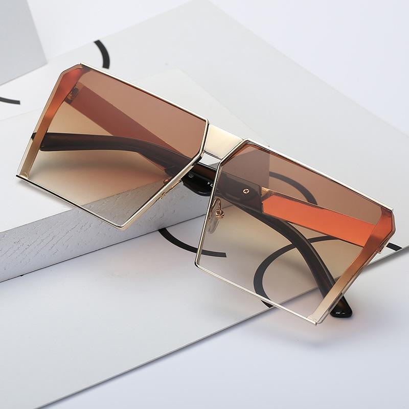 Women's Sunglasses Fashion Square Ocean Sunglasses Street Shoot Sunglasses