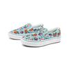 Vans Slip-On Canvas Casual Printed Lightweight Low-Top Kids Skate Shoes Kids sneaker Blue VN0A4U1S7U7