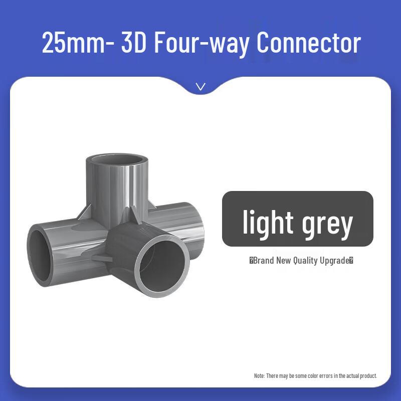 

PVC 4-Way Cross Pipe Fitting