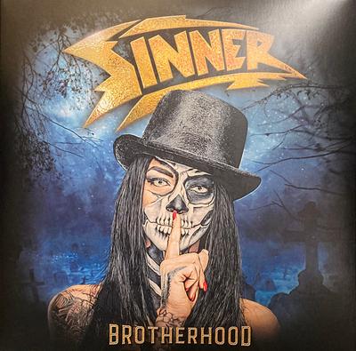 LP Record SINNER - Brotherhood AFR0047 Atomic Fire 2022 Germany Rock