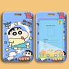 Crayon Shin-chan Cartoon Student ID Lanyard & Badge Holder