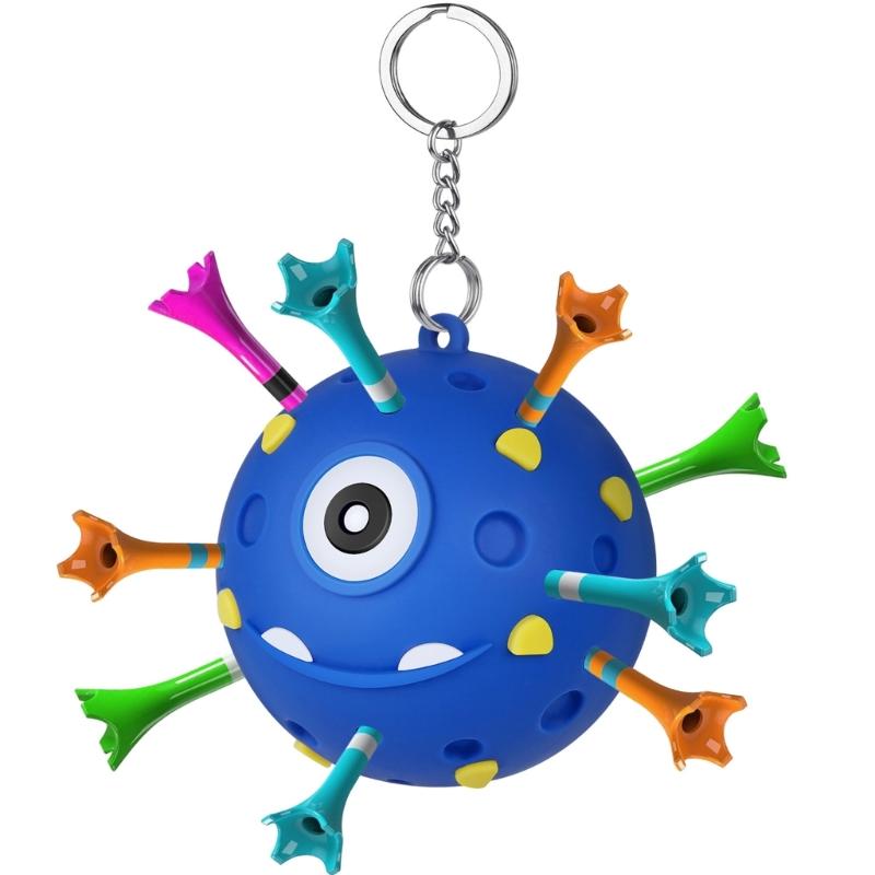 Stable Durability Silicones Golf Tees Holder Professional Golf Tees Holder For Secure Ball Support On Various Courses 1