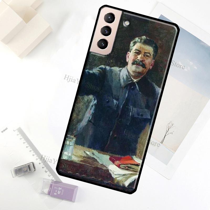Russian Commander Stalin Case For Samsung Galaxy S23 Ultra Note 20 10 S9 S10 Plus S20 S21 FE S22 Ultra Phone Cover