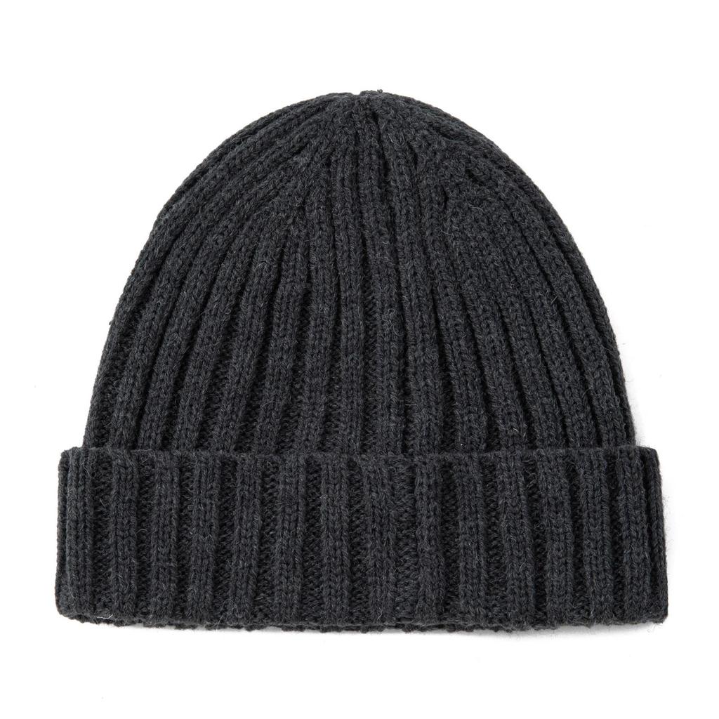 Unisex Wool Blend Beanie: Warm, Thick, Ear-Protective Knit Hat for Autumn and Winter Outdoor Wear