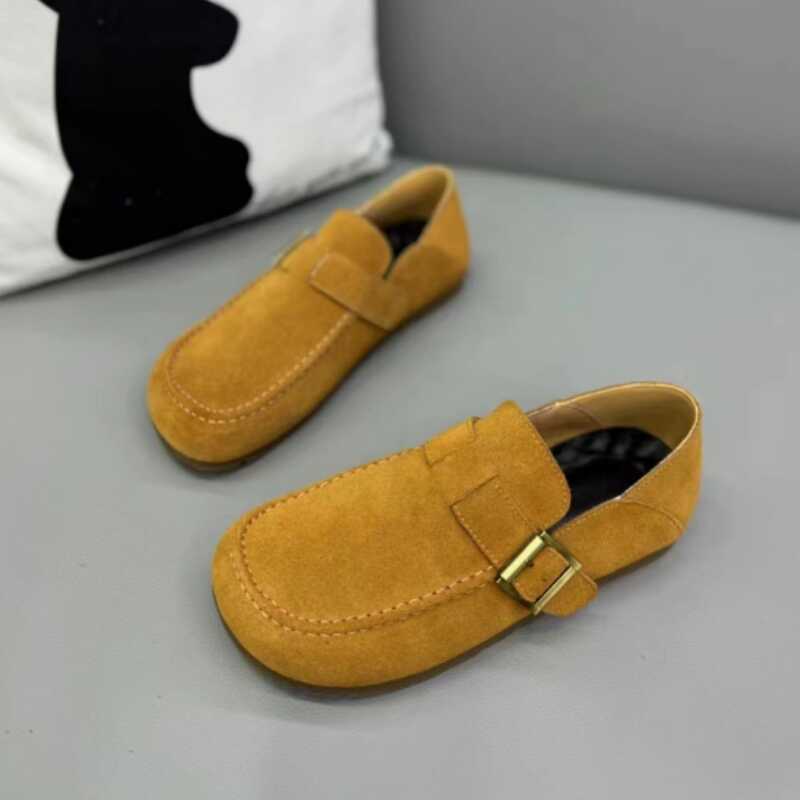Autumn New Flat Comfortable Beanie Shoes Boken Shoes Lazy Shoes Xs