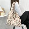 Floral Print Thin Shoulder Bag with Large Capacity