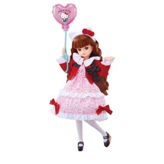 Takara Tomy Licca-chan Doll Photogenic Licca Hello Kitty 50th Anniversary Style