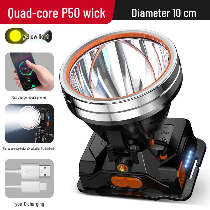 

Pai Li De T160B Induction Headlamp One Size